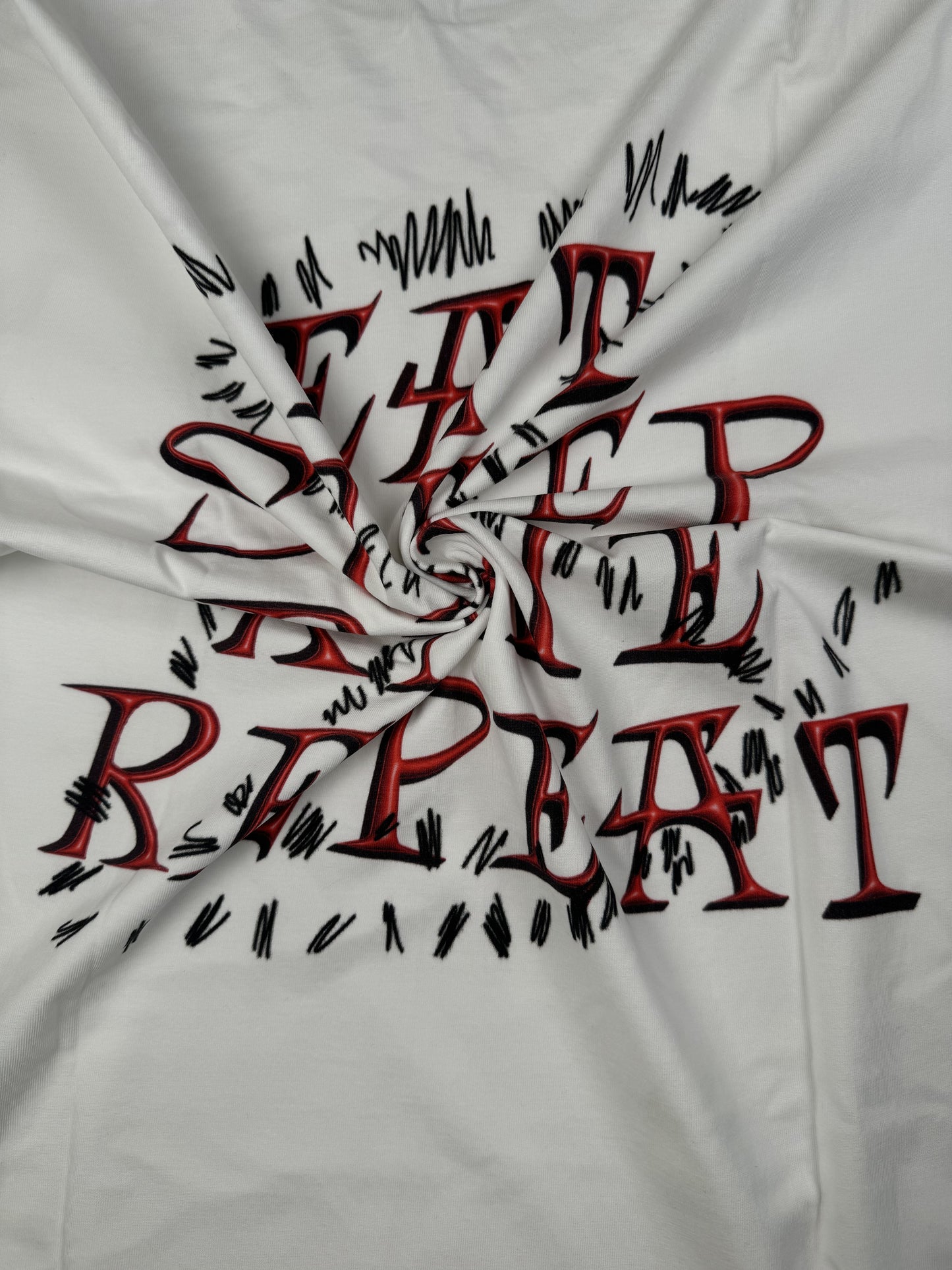 Rave Cycle R-Shirt (White-Red)