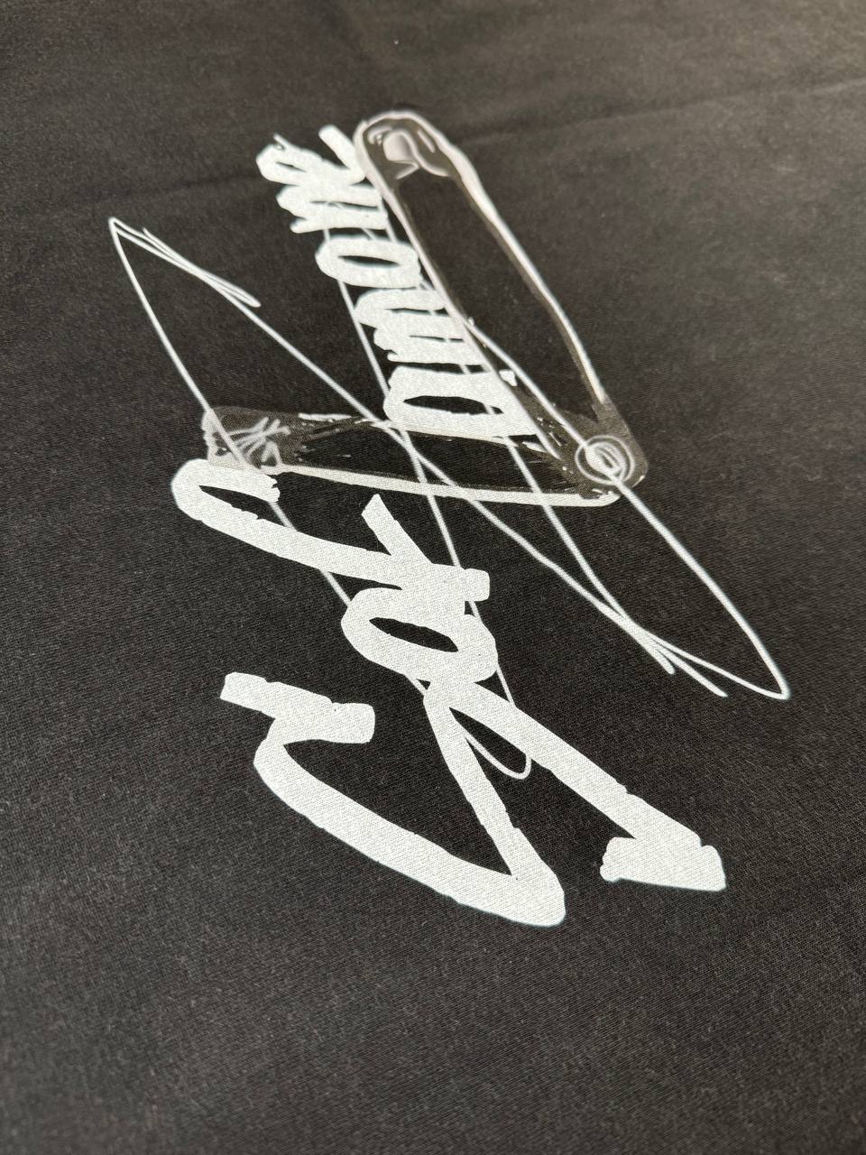 Punk-Style Black T-shirt