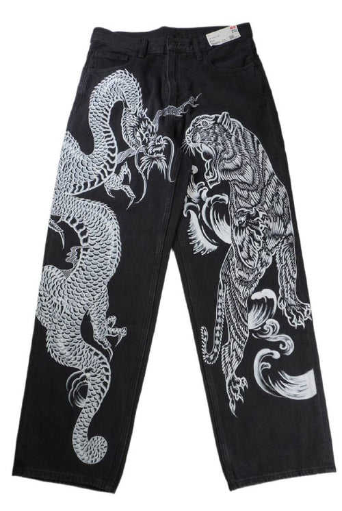 Custom jeans in japanese style