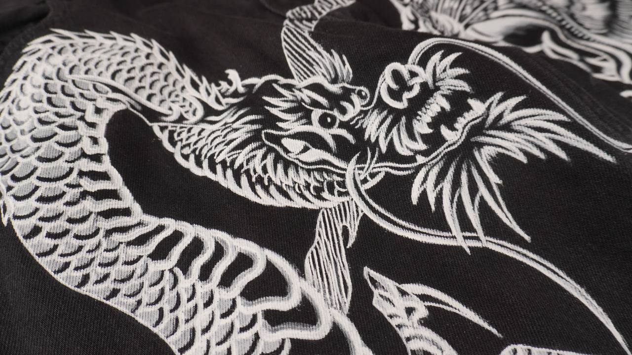 Custom jeans in japanese style