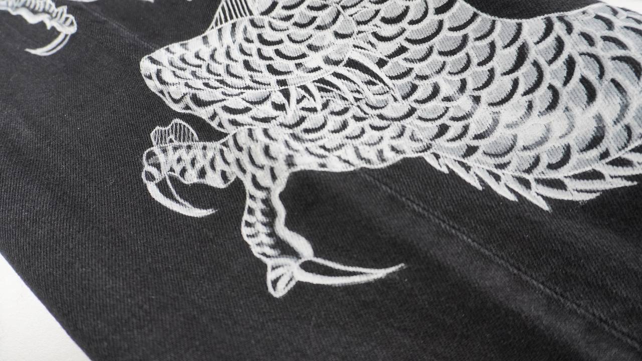 Custom jeans in japanese style