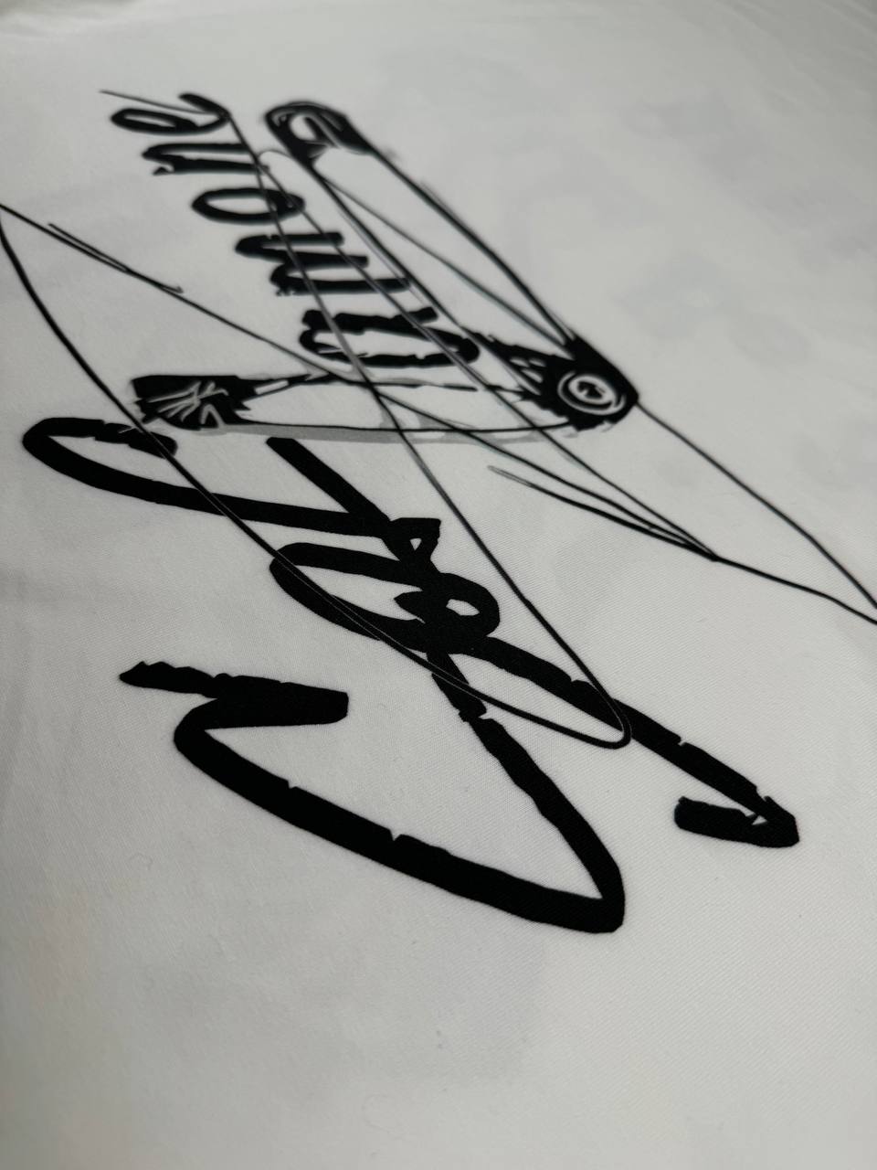 Punk-Style White T-shirt